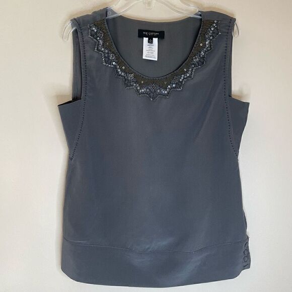 MM Couture| By miss me| 100% silk| Small| sleeveless top - Picture 10 of 14